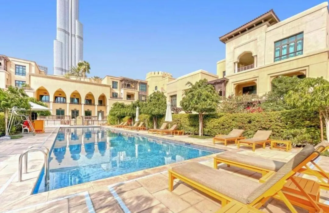 Full View Burj Khalifa And Fountains -Souk Al Bahar- Dream View Holiday Home Rental-1