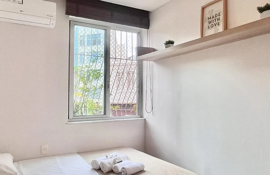Quartos Confortaveis E Silenciosos Em Botafogo - 5 Min Metro Com Ar Condicionado E Wi-Fi-1
