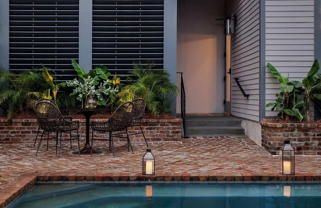 Luxe 6-Bedroom Garden District Retreat Hotel Pool-1