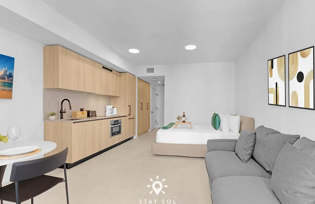 Floor-To-Ceiling Light Chic Miami Studio-1