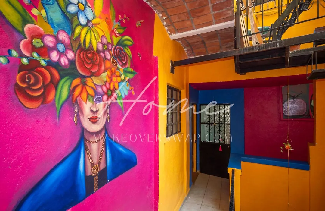 Frida Inspired Oceanview Old Town, Centro Vallarta Heritage House-1