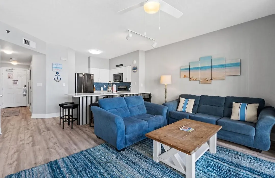 9Th-Floor Shores Of Panama Condo With Gulf Views, Pools & Walkable Location-1