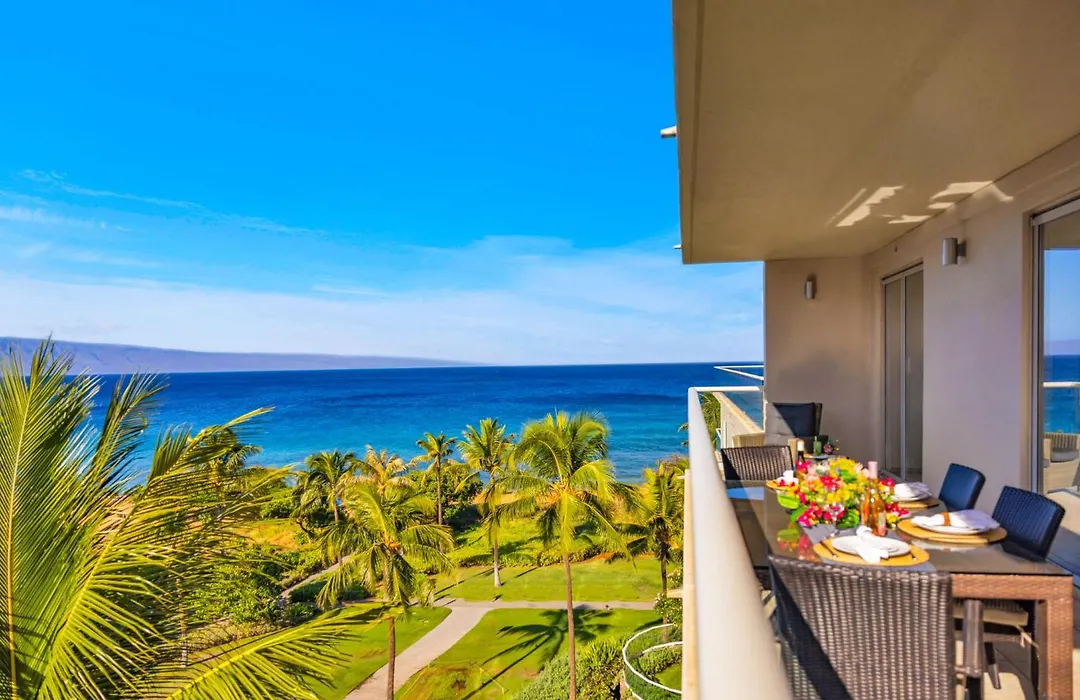 Honua Kai Hokulani 2 Free Rental Cars KBM Resorts Modern Beachfront 2 Units 4 Bedrooms ML-1811-1