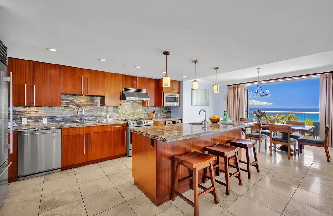 Honua Kai Villas Ocean View 4 Bedroom Sleeps 12 Complimentary Car With 6 Nights Hkh Ml-1820 By Kbm-1