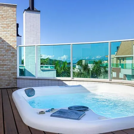 Boulevard 310D - Excelente Cobertura Com Jacuzzi Privativa Em Condominio De Luxo No Centro De Bombinhas - Piscina - Jacuzzi - Academia - Portaria 24H.-3