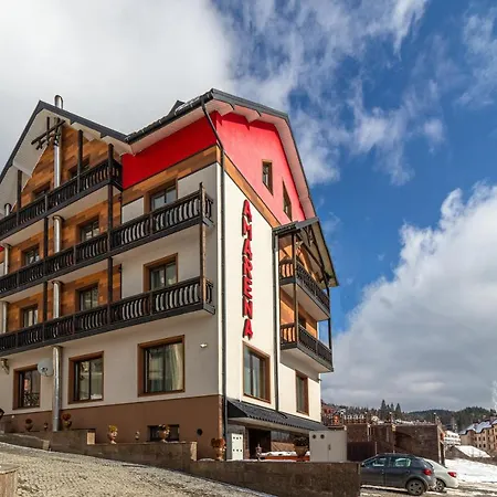 Amarena Spa Hotel - Breakfast Included In The Price Spa Swimming Pool Sauna Hammam Jacuzzi Restaurant Inexpensive And Delicious Food Parking Area Barbecue 400 M To Bukovel Lift 1 Room And Cottages-3