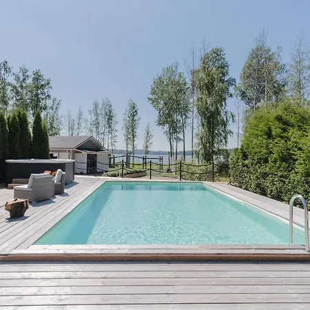 Seafront Villa - Pool - Jacuzzi - Gym - Beach-3