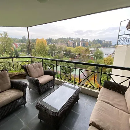Excelente Y Central Departamento En Pucon Con Hermosas Vistas-3