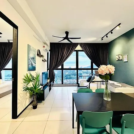 Rrr New Urban Suites Seaview Family Homestay By Urban Staycation Heng Lod Cosy-2