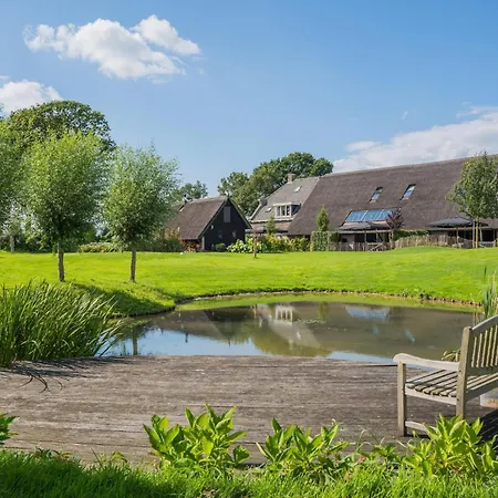 Grandeur Farmhouse In Dwingeloo At A National Park-2