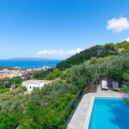 Villa Sara With Pool, Whirlpool And Sea View-2