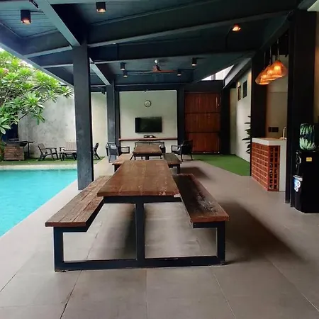Casa Tropica Villas - Lambana Villa Modern Hot Spring Pool Pet-Friendly Private Resort With Mountain View-2