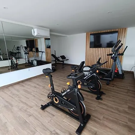 Depto Moderno 1Br Gimnasio Sauna Jacuzzi Y Piscina Rooftop-2