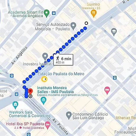 Studio Novo Consolacao ,450 M Da Av Paulista Nc1507-2