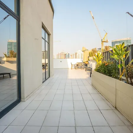 Blue Breeze - Elegant 1BR with Private Jacuzzi&Terrace in JVC-3
