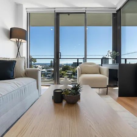 The Sunset - Brand New Modern Riverview 2 Bedroom With Free Parking Pool Gym-3