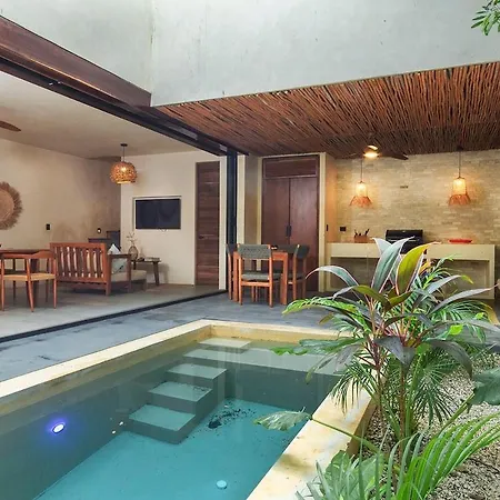 Villa 2 Bdr Bohemia Private Pool Yoga Relax-3