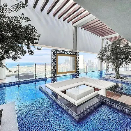 5 Star Stay, Infinity Pool With Burj Khalifa Views-2