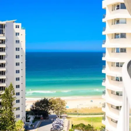 Serenity In Surfers Ocean Views Wifi Parking-3