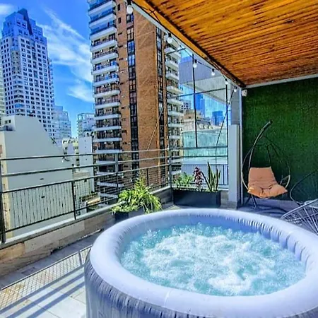 Stunning Private Terrace Jacuzzi&Barbecue-2