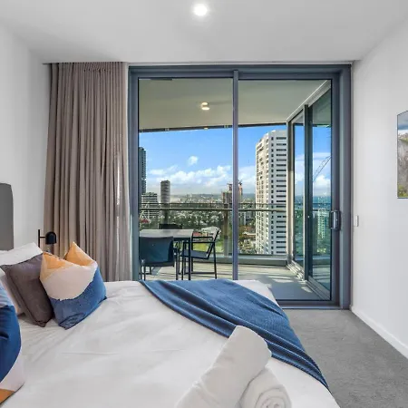 The Vista - 19F Coastline View Luxury 2Bedroom Unit Broadbeach With Parking And Pool-3
