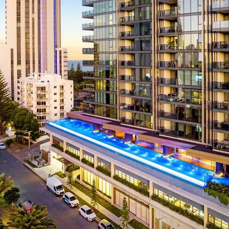 The Vista - 19F Coastline View Luxury 2Bedroom Unit Broadbeach With Parking And Pool-2