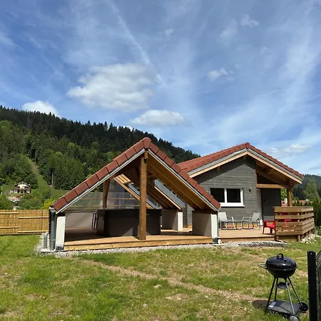 Chalet Du Saut De La Bourrique, Plain-Pied, Spa Couvert, Terrain Cloture-3