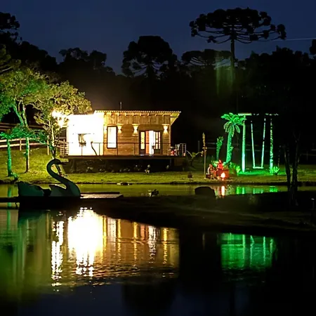 Cabana Do Lago Com Passeios A Cavalo Gratuito-3
