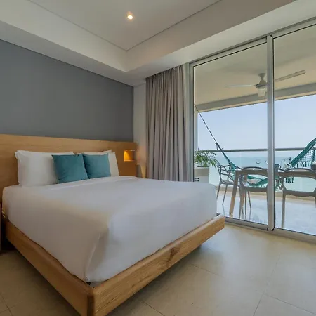 Suite Vista Al Mar Con Hamaca Y 2 Camas Queen P 12-2