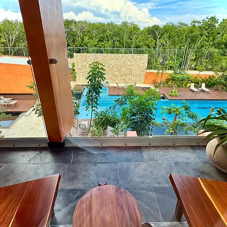 3Br En Aldea Zama-Roof Top-2 Pool-Fast Wifi-Gym-3