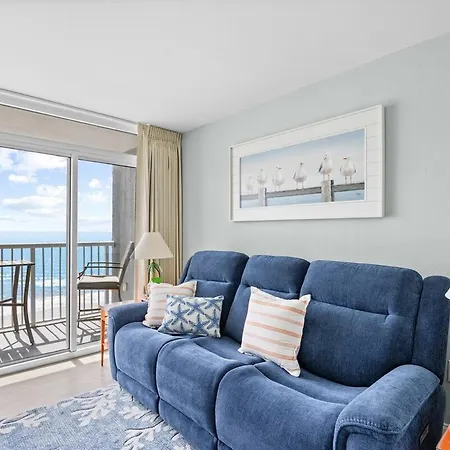 Oceanfront Seawatch Resort Unit 1012 Luxury Sleeps 2 Ten Pools Ten Hot Tubs-2