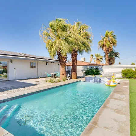 Outdoor Oasis With Pool Pink Palm Springs Paradise!-2
