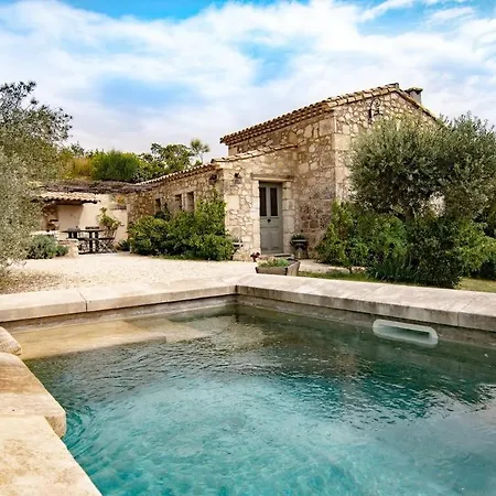 Authentic Stone House Overlooking Les Baux-De-Provence-3