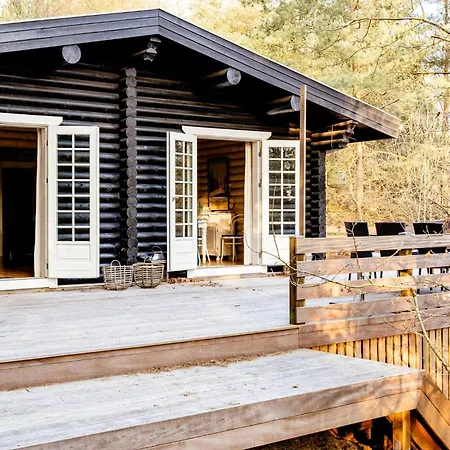 Cozy Times In Log House Amongst Trees-3