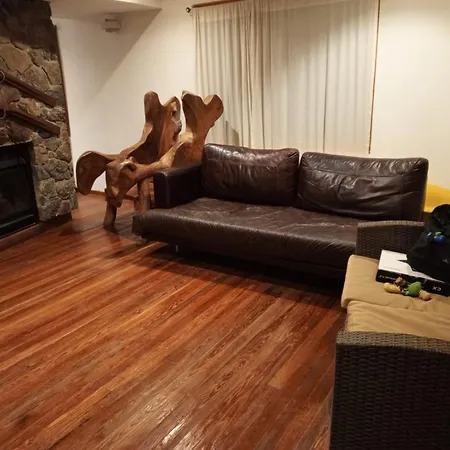 La Nevadita, Chalet Cabin Located Near The Center- It Includes Suite Room With Double Bed And Another 2 Bedrooms With Two Singles Beds- Living Room Fireplace, Hot Water, Wi-Fi-3