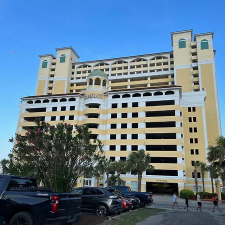 Great 2-Br Direct Oceanfront Condo Near Boardwalk At Camelot By Sea-3