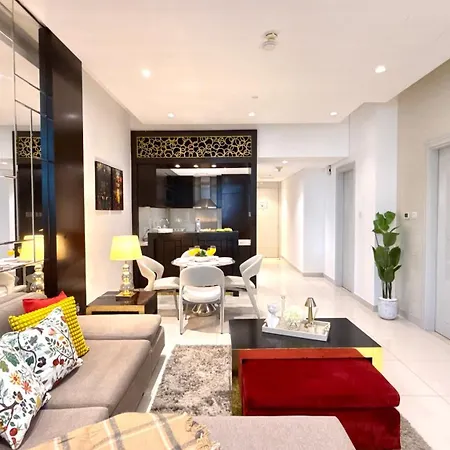 LUX 1BR 5 Min Walk Dubai Mall - DAMAC Upper Crest-2