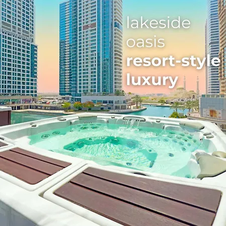 Settlerhomes - Elegant Jlt Lakefront Near Metro-3