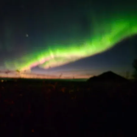 Eyja Mork - Aurora Borealis Igloo With Hot Tub, Bbq And Shared Kitchen-3