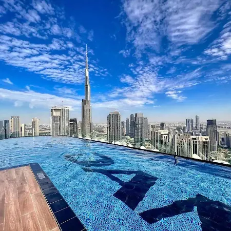 64Th Floor Infinity Pool 2Br Best Burj Khalifa View-3