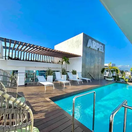 Upscale City Center Condo Pool-2