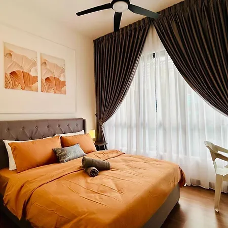Cozy Shah Alam Sunsuria Forum Staycation Suite 3Br2Ba -3 Mins Setia Convention Centre & Setia City Mall, Netflix Free Wifi & 2 Parking 2-6Pax-3