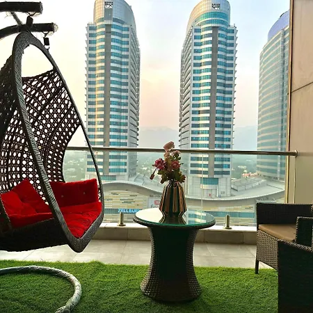 Skyline Luxury Serviced Apartments-Elysium Tower Facing Centaurus Mall Islamabad-2