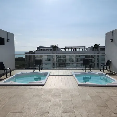 Dominiqueplayaazul Apto De Lujo Con Jacuzzi Privado En Balcon-3