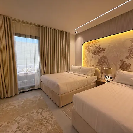 شقة الملقا جاكوزي وتراس Al Malqa Luxury Jacuzzi Terrace-3