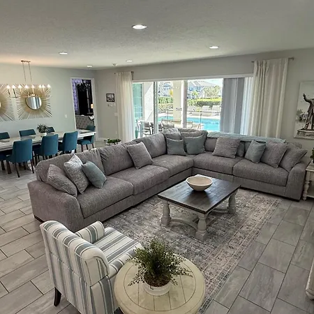 Luxury Encore 11Bdr House Minutes To Disney-3