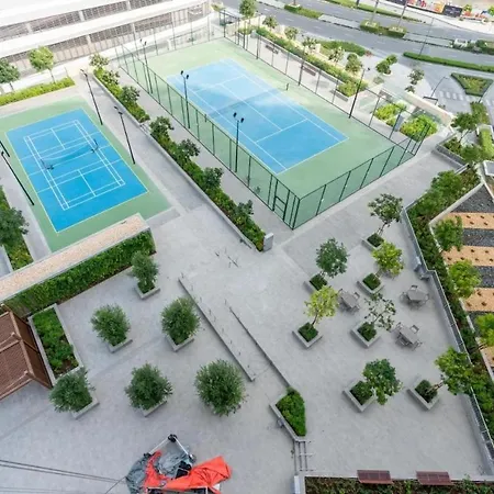 The Grand Luxury Residential I1Bedroom I High Floor I Water View I Tennis & Badminton Courts I Rooftop Lounge-3