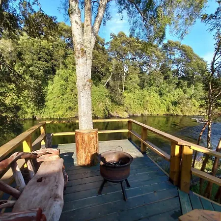 Lodge Con Playa Privada A Orillas Del Rio Maullin-2
