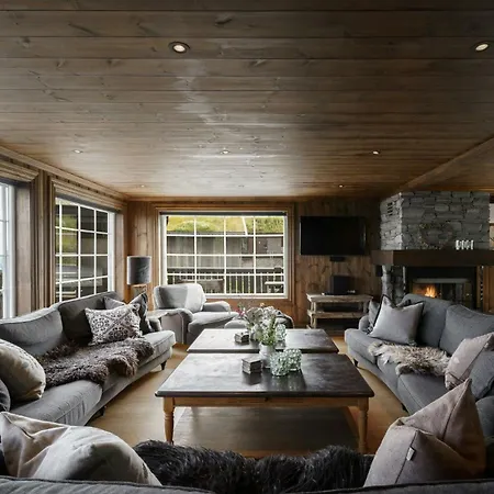 Large Cabin For 20 By Norefjell Ski Resort-2