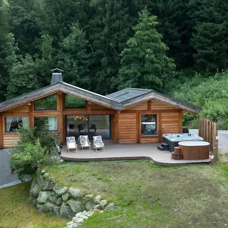 Repos Du Loup - Chalet 4Ch 4Sdb Jacuzzi Bainnordique-2